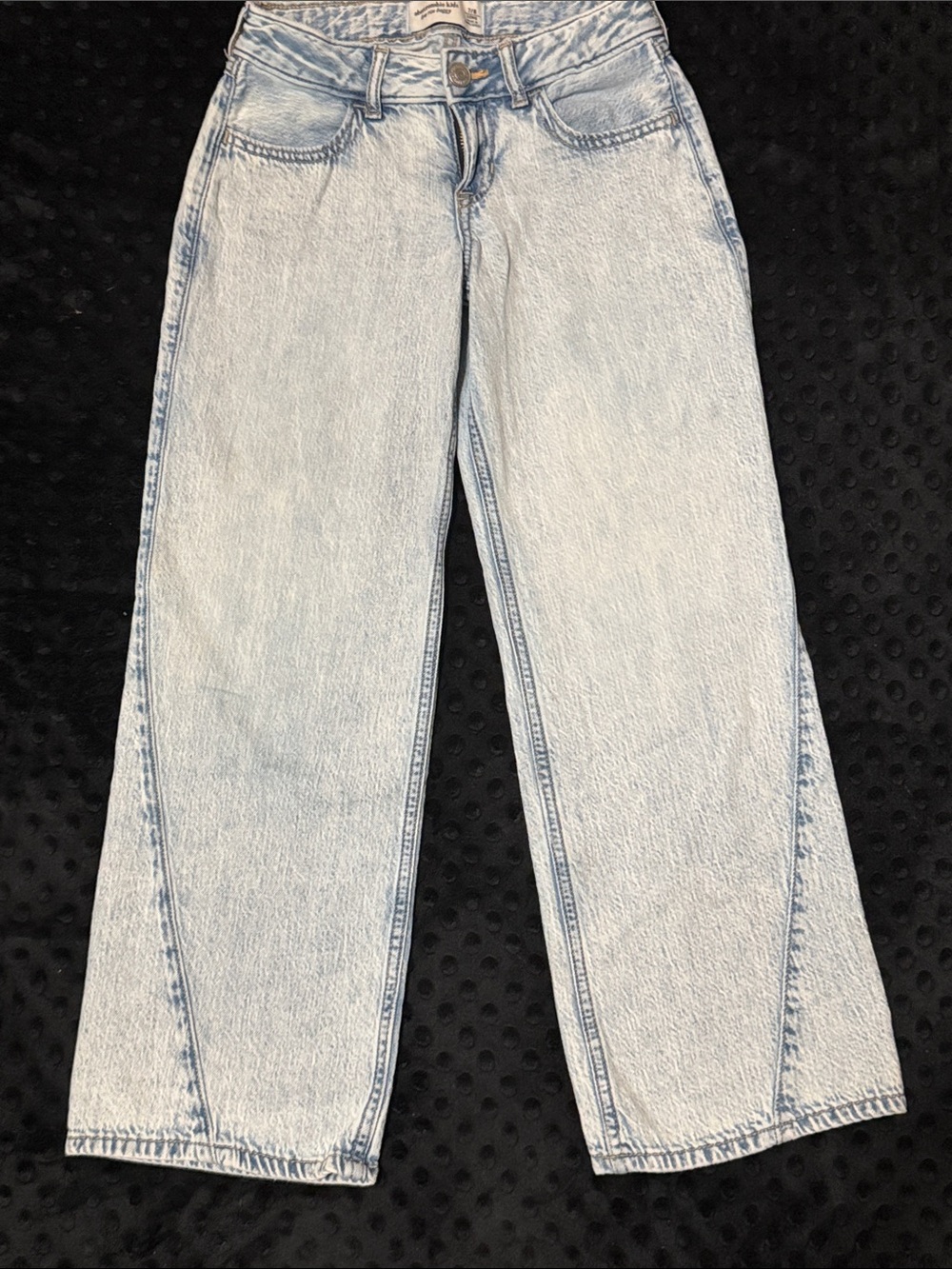 abercrombie kids Light Wash Blue Jeans